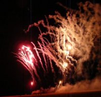 Fireworks Skegness Photograph