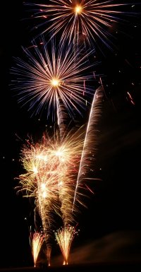 Free Fireworks Display Photograph