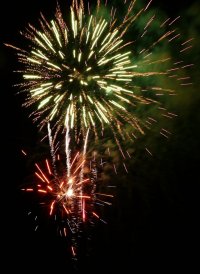 Skegness Firework Photograph