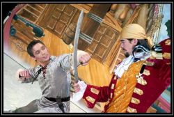 Peter Pan vs Hook on Ice