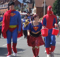 People In Costumes Skegness Carnival