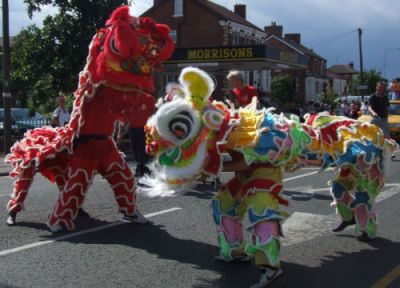 Skegness Carnival Chinese Dragon