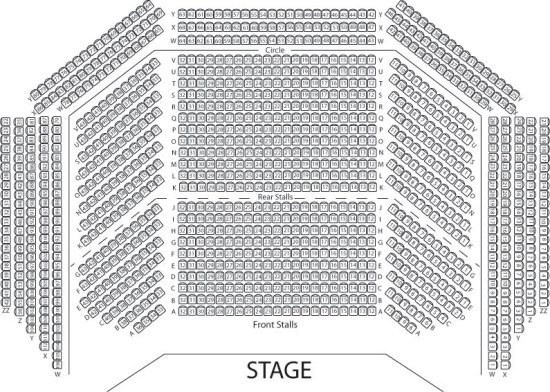 Skegness Embassy theatre Seating Plan